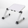 Bytech Soporte para Laptop Multiángulo Plateado