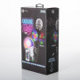 Bytech Micrófono Karaoke BT con Foco de Luz LED Multicolor / Control