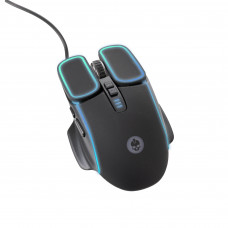 Game Punk Mouse Gaming Alámbrico Ergonómico Starlight con Luz LED / 7 Botones / 3600 DPI