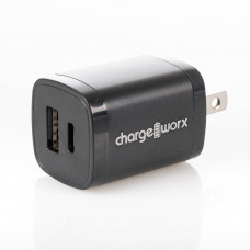 Cargador para Pared CX3224BK con Cable USB-C de Carga Rápida 3.1Amp USB / USB-C