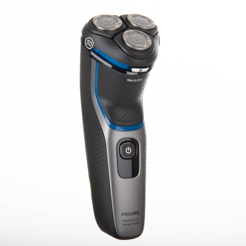 Philips Afeitadora AquaTouch Serie 3000 S3122/51 para Barba / Patillas Seco / Húmedo Cabezales Flexibles