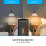 Steren Foco LED Vintage Wi-Fi Smart Home Luz Fía / Cálida Independiente 2.4GHz 45W
