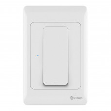 Steren Interruptor Wi-Fi Smart Home SHOME-115 para Pared Programa Horarios 600W