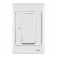 Steren Interruptor Wi-Fi Smart Home SHOME-115 para Pared Programa Horarios 600W