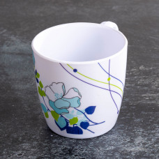 Taza para Café de Melamina Flores