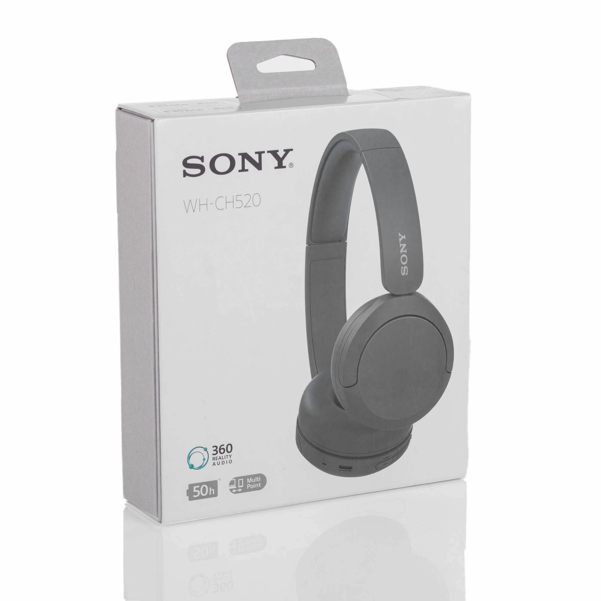 Audífonos Bluetooth Sony WH CH520 Azul, On ear