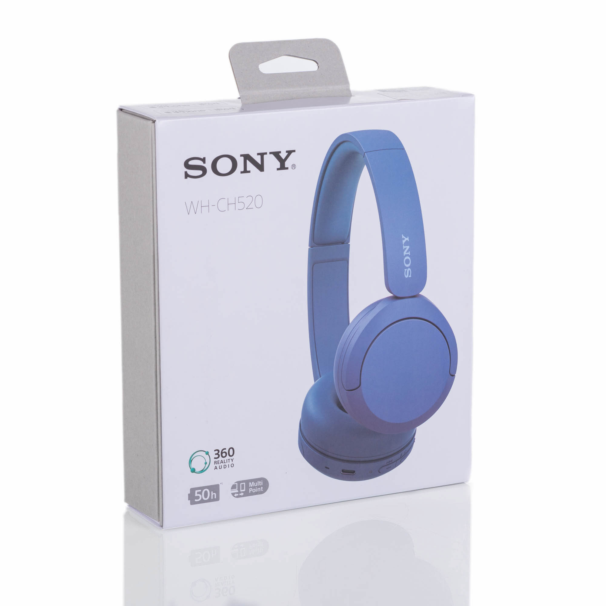 Sony WH-CH520 Auriculares inalámbricos Bluetooth estilo diadema, color  blanco