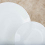 Vajilla Redonda de Vidrio Vitrelle de 16 Piezas para 4 Puestos Blanco Winter Frost Corelle