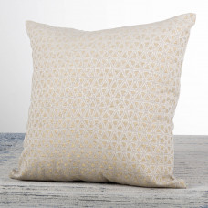 Forro para Cojín Beige Triángulos 70% Algodón / 30% Poliéster