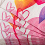 Juego de 20 Servilletas de Papel Lunch Corazones Almost Love