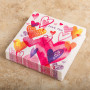 Juego de 20 Servilletas de Papel Lunch Corazones Almost Love