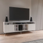 Mueble para TV hasta 77" Índigo Niebla / Blanco