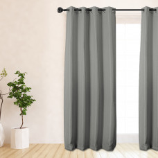 Cortina Blackout Decorativa Homer con Ojales 140 x 229 cm 100% Poliéster CHD Home