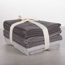 Juego de 3 Toallas de Manos Helle 450g 100% Algodón Fatelares