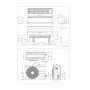 Samsung Aire Acondicionado WindFree con Autolimpieza AR24BVFCMWKNAP/XAP/FSC145