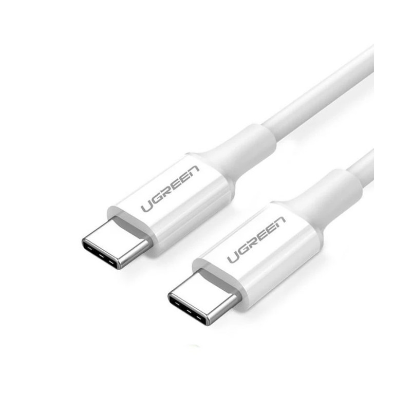 Cable USB-C / USB-C Carga Rápida Blanco Ugreen