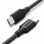 Cable USB-C / USB-C Carga Rápida Niquelado Reforzado Negro Ugreen