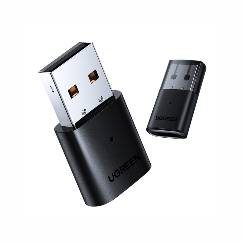 Adaptador USB BT 5.0 Recibe / Transmite 20m Negro
