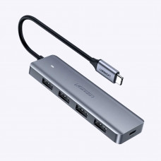 Adaptador HUB USB-c a 4 USB / USB-C Transferencia Rápida Ugreen