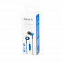 Sony Audífonos Alámbricos con Micrófono Azul