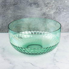 Ensaladera Panal Verde de Plástico Haus