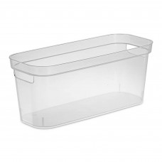 Caja Organizadora Ovalada de Plástico con Agarraderas Clear Sterilite