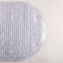 Alfombra Antideslizante Ovalada para Ducha Clear de 100% PVC Novo