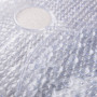 Alfombra Antideslizante Ovalada para Ducha Clear de 100% PVC Novo