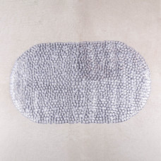 Alfombra Antideslizante Ovalada para Ducha Clear de 100% PVC Novo
