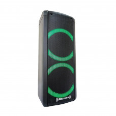 Parlante para Fiesta L2106 30W Bluetooth / USB / Radio FM con Micrófono y Luz LED Negro Bazzuka