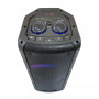 Parlante para Fiesta L2106 30W Bluetooth / USB / Radio FM con Micrófono y Luz LED Negro Bazzuka