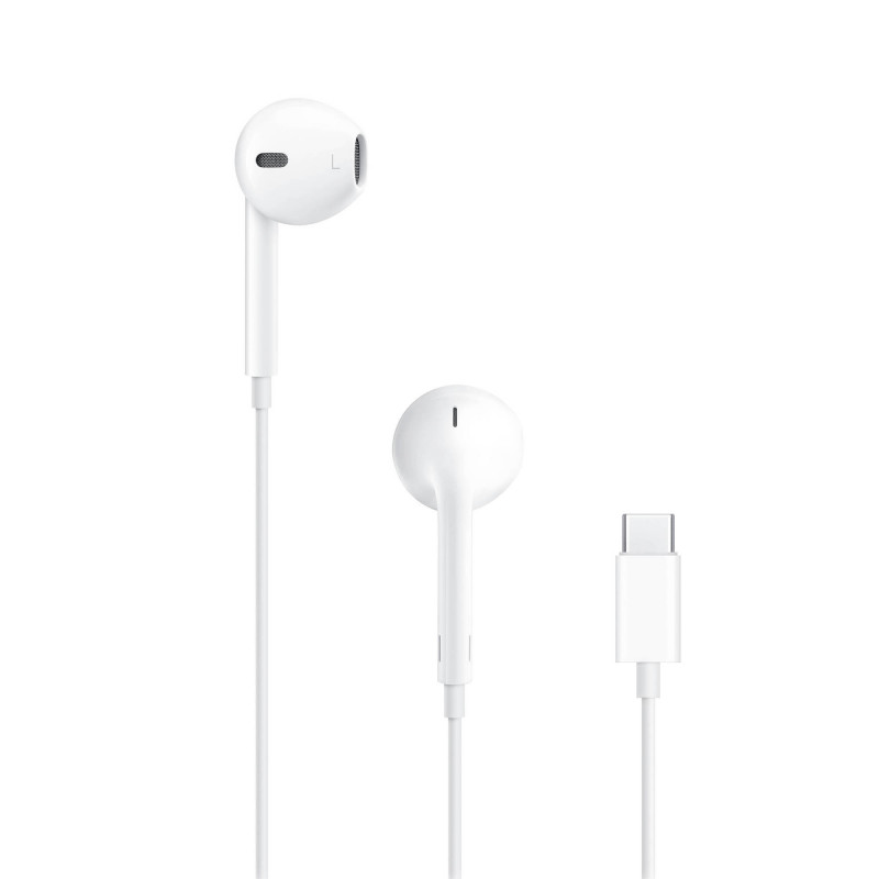 Apple Aud fonos Al mbricos Blancos EarPods con Conector USB C