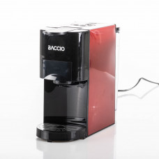 Baccio Cafetera 3-en-1 Compatible con Café Molido, Cápsulas Nespresso y Dolce Gusto