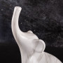 Figura Elefante Marmoleada 26cm de Cerámica Haus