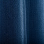 Cortina Decorativa Blackout Zigzag Azul 229x132cm de 100% Poliéster Haus