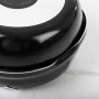 Sartén Doble Ebony Negro para Omelette 0.4 / 14cm de Aluminio y Antiadherente Brinox