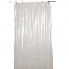 Cortina para Baño Softy Clear 183x178cm de PEVA Maytex