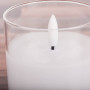 Vela LED de Parafina con Vaso Clear