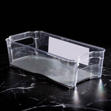 Organizador Rectangular Clear con Asas de Plástico y Silicona Novo