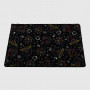 Alfombra Gamer Negro / Multicolor con Antideslizante 80x120cm 100% Nylon