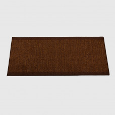 Alfombra Camino Café con Antideslizante 67x150cm de 100% Nylon