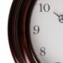 Reloj Redondo Amaderado 30cm de Plástico Haus
