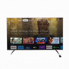 Sharp Smart Google 4T-C55FL6L UHD Frameless HDMI, USB, AV, Óptico, Wi-Fi y BT