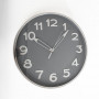 Reloj Redondo 40cm Silver de Plástico Haus