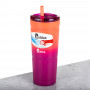 Botella Tomatodo Térmica Envy Degrade 0.709L de Acero Inoxidable con Sorbete Mezclador Bubba
