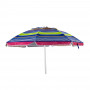 Parasol Playa con Inclinación Multi Líneas 100% Poliéster Haus