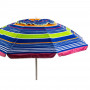 Parasol Playa con Inclinación Multi Líneas 100% Poliéster Haus