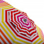 Parasol Playa con Inclinación Multi Franjas 100% Poliéster Haus