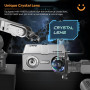 Yaber Proyector Inalámbrico Pro U10 con HDMI, Wi-Fi, Bluetooth, Parlante y Control 300 lúmenes 1080P