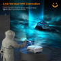 Yaber Proyector Inalámbrico Pro U10 con HDMI, Wi-Fi, Bluetooth, Parlante y Control 300 lúmenes 1080P